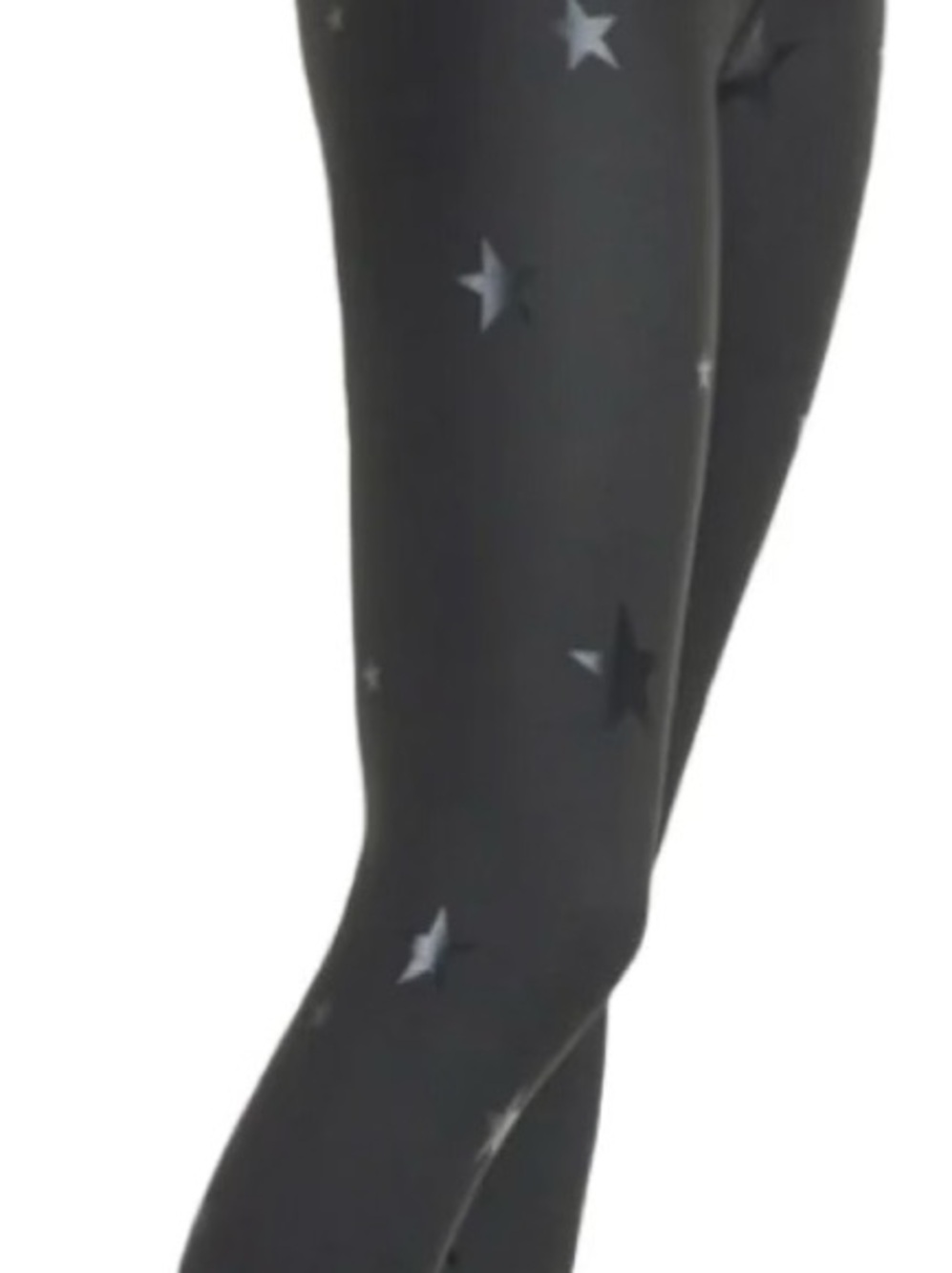 NWT! Mono B Black Star Print Leggings